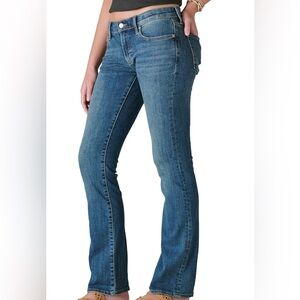 Lucky Brand Sweet N’ Straight Medium Wash Mid Rise Jeans 31 Long